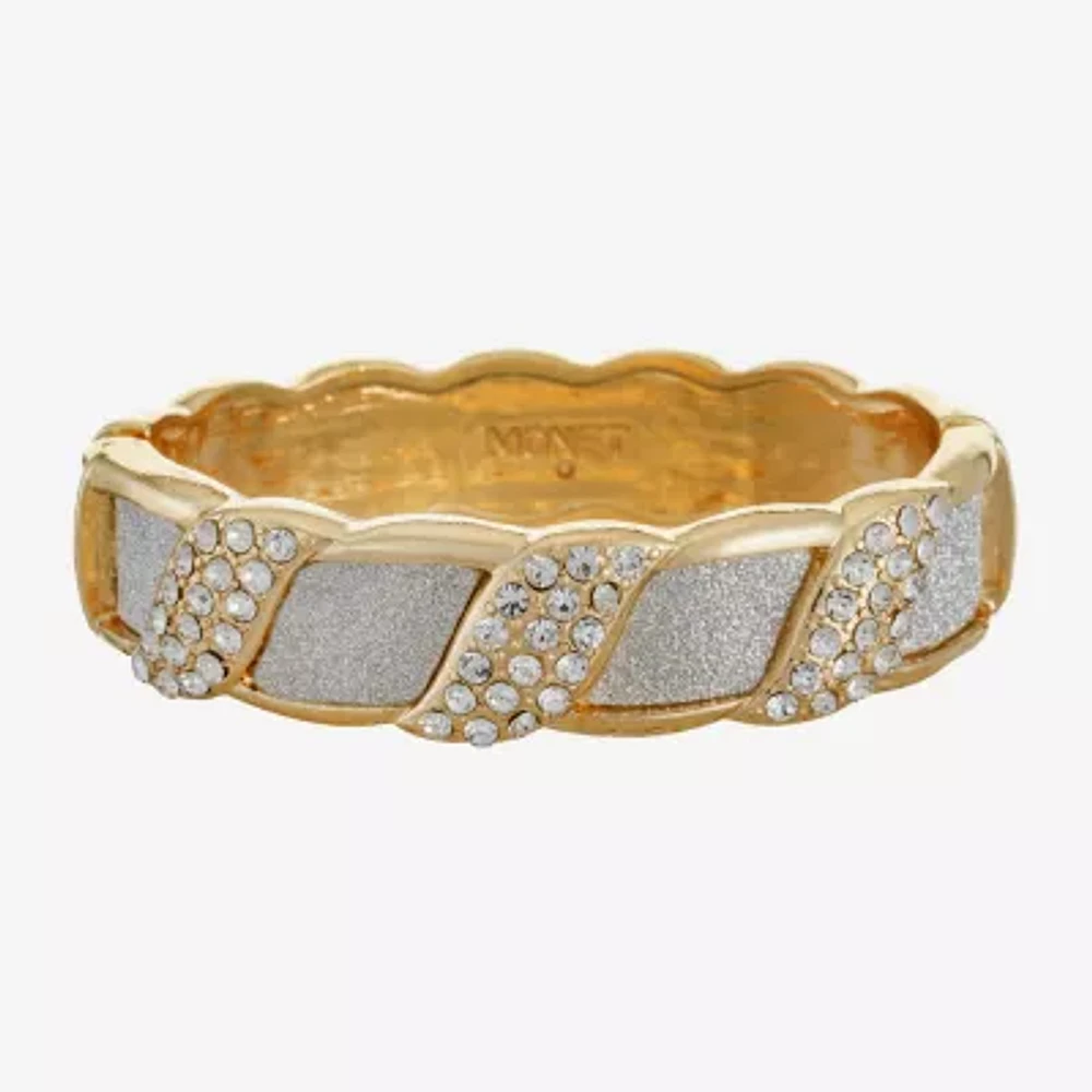 Monet Jewelry Two Tone Bangle Bracelet