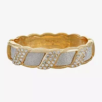 Monet Jewelry Two Tone Bangle Bracelet