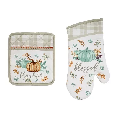 Avanti Grateful Patch 2-pc. Mitt + Pot Holders