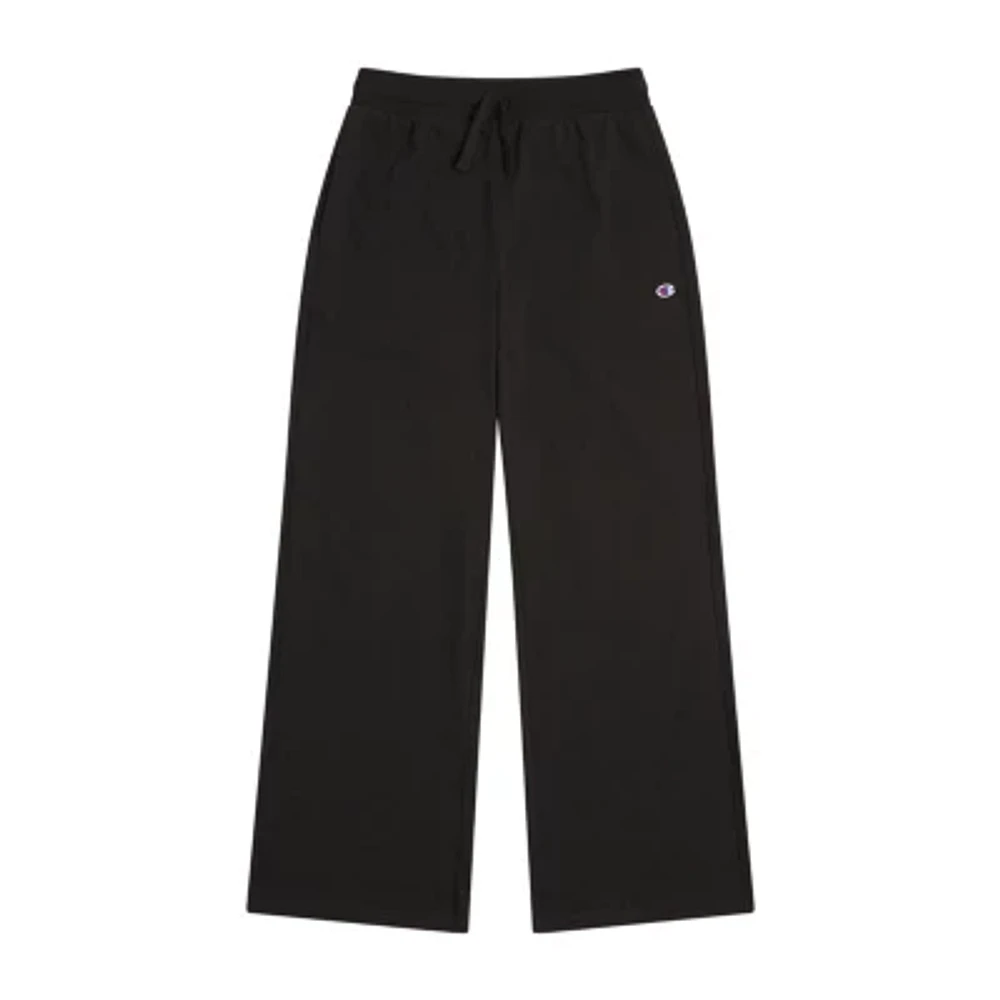 Champion Big Girls Mid Rise Relaxed Fit Drawstring Pants