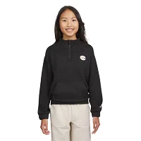 Champion Big Girls Long Sleeve Quarter-Zip Pullover