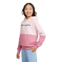 Champion Big Girls Embroidered Fleece Hoodie