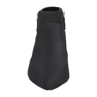 Easy Street Womens Annalee Kitten Heel Booties