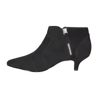 Easy Street Womens Annalee Kitten Heel Booties