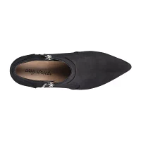 Easy Street Womens Annalee Kitten Heel Booties