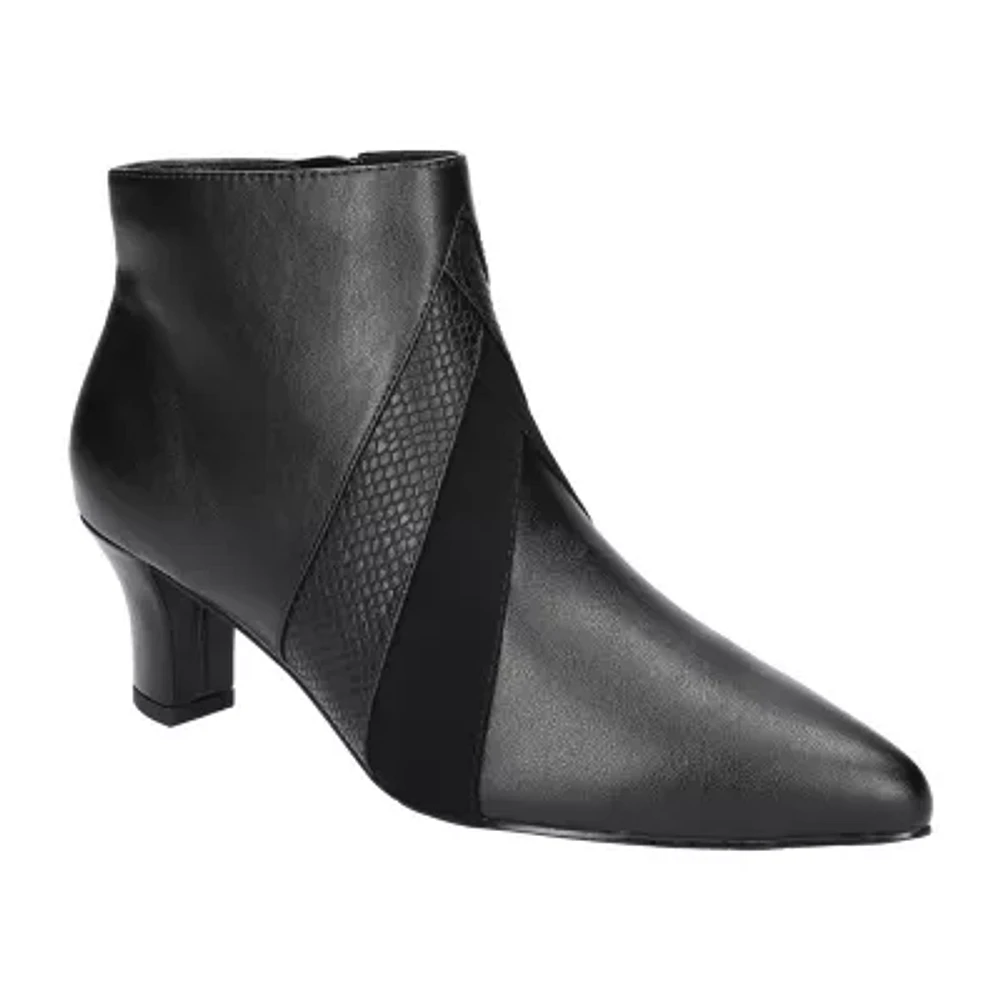 Easy Street Womens Falcon Stiletto Heel Booties