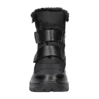 Easy Street Womens Polar Waterproof Flat Heel Winter Boots