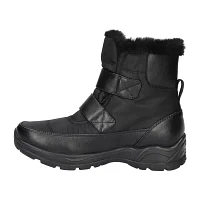 Easy Street Womens Polar Waterproof Flat Heel Winter Boots