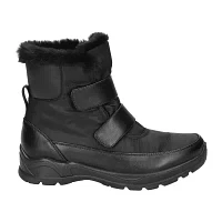 Easy Street Womens Polar Waterproof Flat Heel Winter Boots