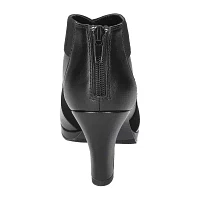 Easy Street Womens Spice Block Heel Booties