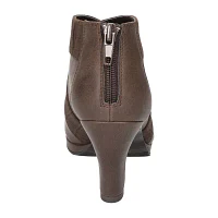 Easy Street Womens Spice Block Heel Booties