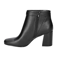 Easy Street Womens Winnipeg Block Heel Booties