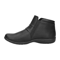 Easy Street Womens Zozo Flat Heel Booties