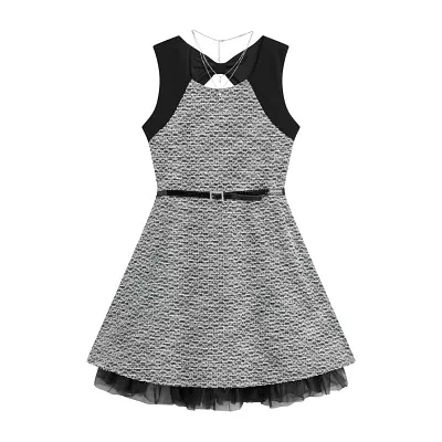 Knit Works Big Girls Sleeveless A-Line Dress