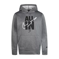 Nike 3BRAND by Russell Wilson Big Boys Dri-Fit Fleece Hoodie