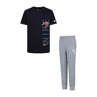 Nike 3BRAND by Russell Wilson Big Boys 2-pc. Pant Set