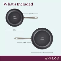 Anolon Accolade 2-pc. Frying Pan Set