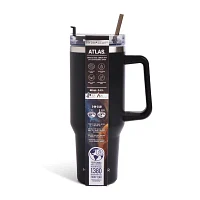 Hydragear Powder 40oz. Atlas Water Bottle with Straw