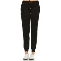 White Mark Amazingly Soft Womens Mid Rise Jogger Pant