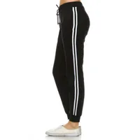 White Mark Amazingly Soft Womens Mid Rise Jogger Pant