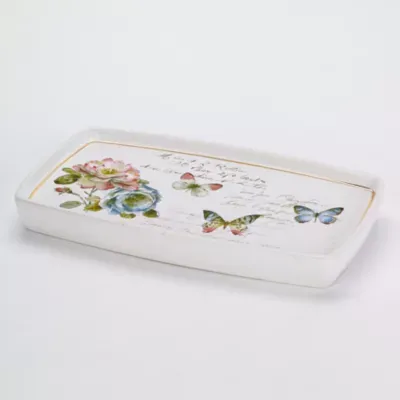 Avanti Butterfly Garden Vanity Tray