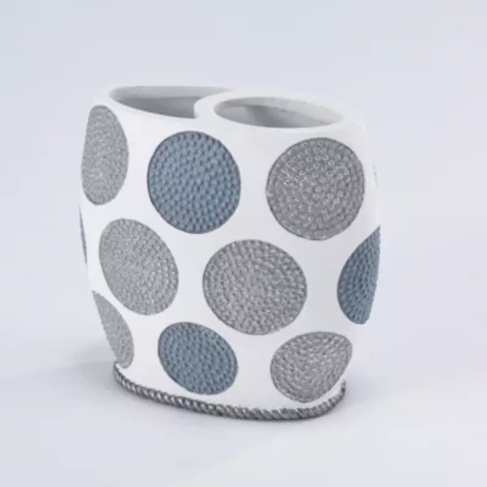 Avanti Dotted Circle Toothbrush Holder