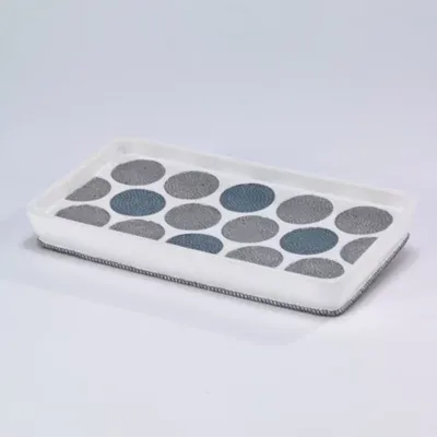 Avanti Dotted Circle Vanity Tray