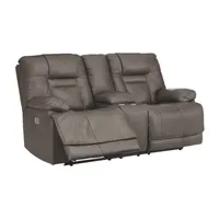 Signature Design by Ashley® Wurstrow Pad-Arm Power Recline Loveseat