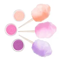 Nostalgia Cotton Candy Flossing Sugar - Grape, Pink Bubble Gum, Orange - 3 Pack
