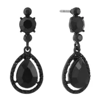 Mixit Black Drop Earrings