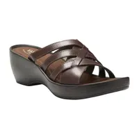 Eastland Womens Poppy Slide Sandals