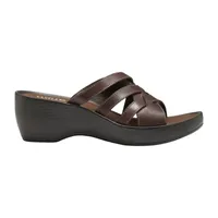 Eastland Womens Poppy Slide Sandals