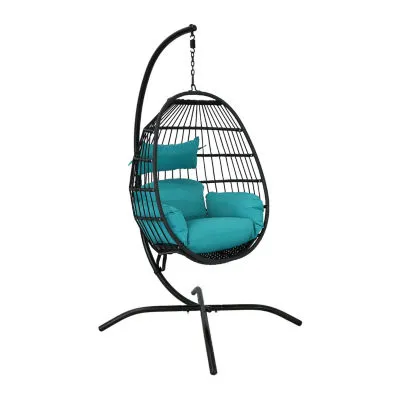 Dalia Outdoor Hanging Egg Chair with Stand