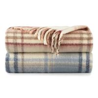 Linden Street Wool Plaid Throw