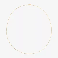 Box Chain, 14K Gold 22" .75mm Venetian
