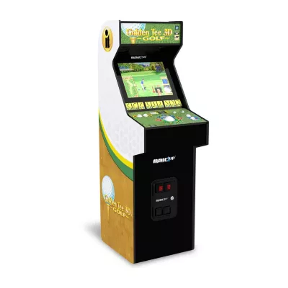 Arcade 1up Golden Tee 3d Deluxe Arcade Machine