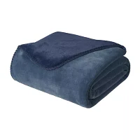 Bearpaw Coco Flannel Solid Throw