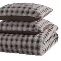 Bearpaw Rubicon Faux Fur 3-pc. Comforter Set