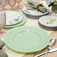 Martha Stewart Highbrook 13-inch Jadeite Glass Plate