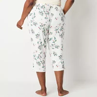 Liz Claiborne Cool and Calm Pajama Capri Pants Plus