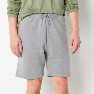 Xersion Quick Dry Cotton Fleece 7 Inch Mens Mid Rise Workout Shorts