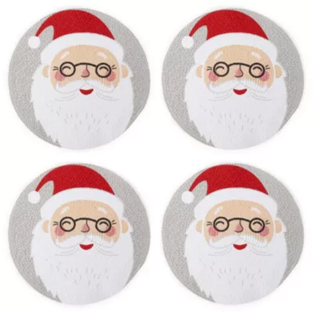 Homewear Santa 4-pc. Placemats