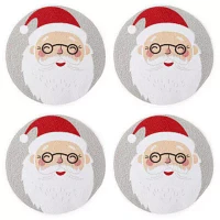 Homewear Santa 4-pc. Placemats