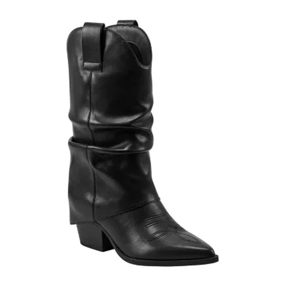 Indigo Rd. Womens Ranyla Stacked Heel Slouch Boots