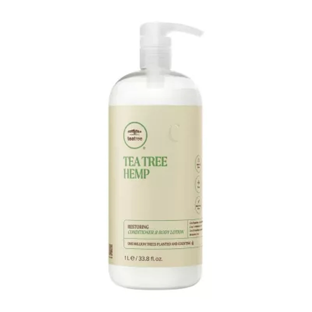 Paul Mitchell Tea Tree Hemp Restoring Conditioner & Body Lotion