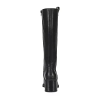 Boc Womens Fiona Stacked Heel Riding Boots