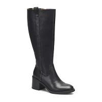 Boc Womens Fiona Stacked Heel Riding Boots