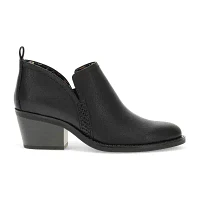 Baretraps Womens Lidian Block Heel Booties