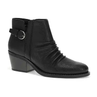 Baretraps Womens Linnea Stacked Heel Booties