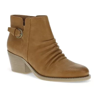 Baretraps Womens Linnea Stacked Heel Booties